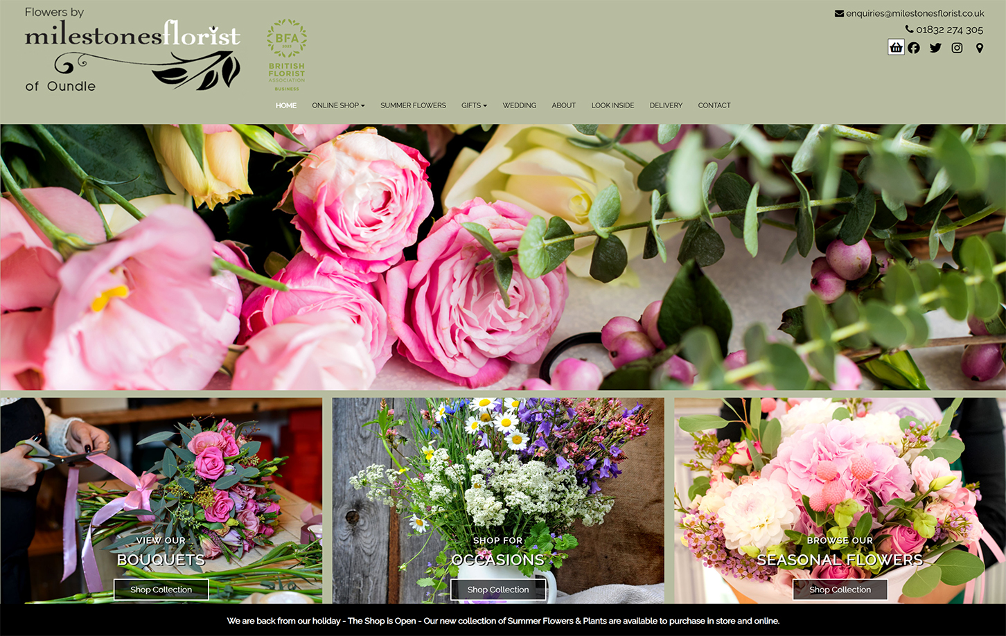 Milestones Florist